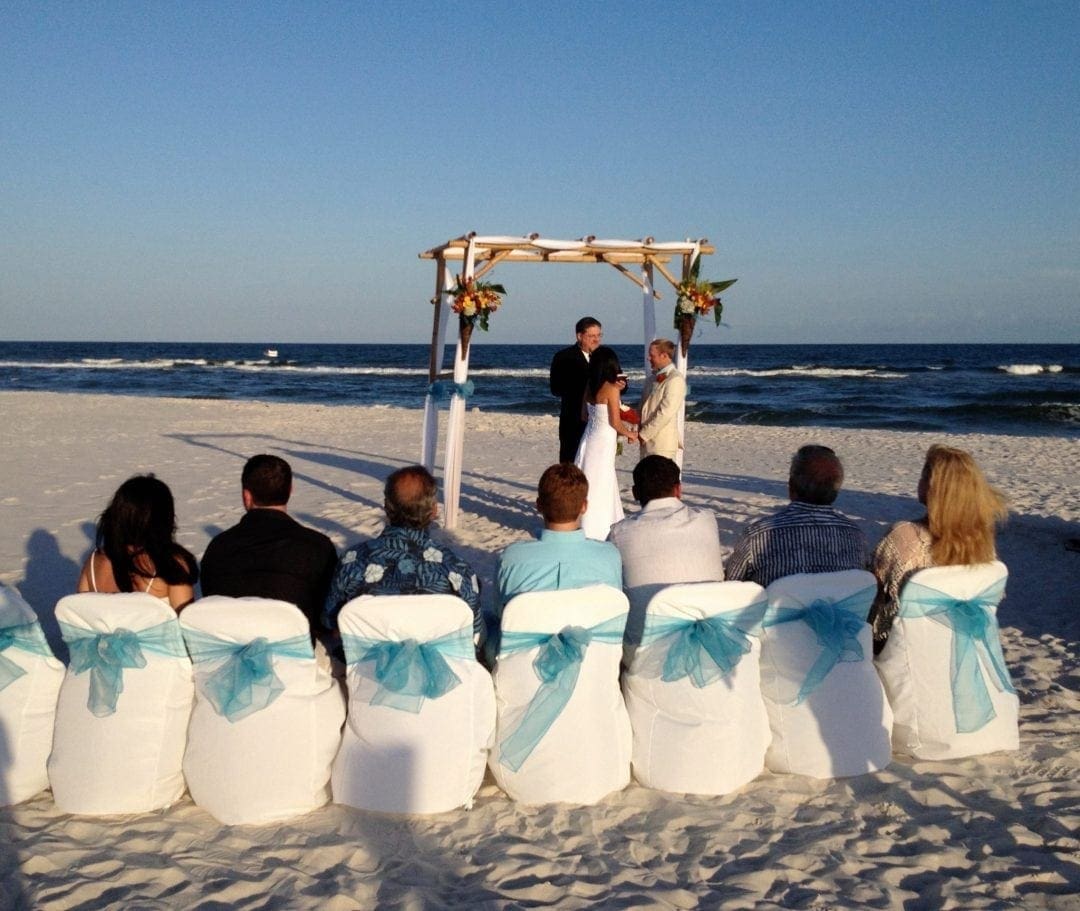 a beach wedding in alabama