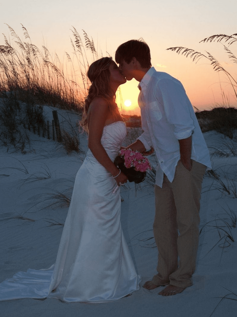 a beach wedding in alabama